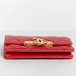 Chanel Golden Class Red Wallet On Chain