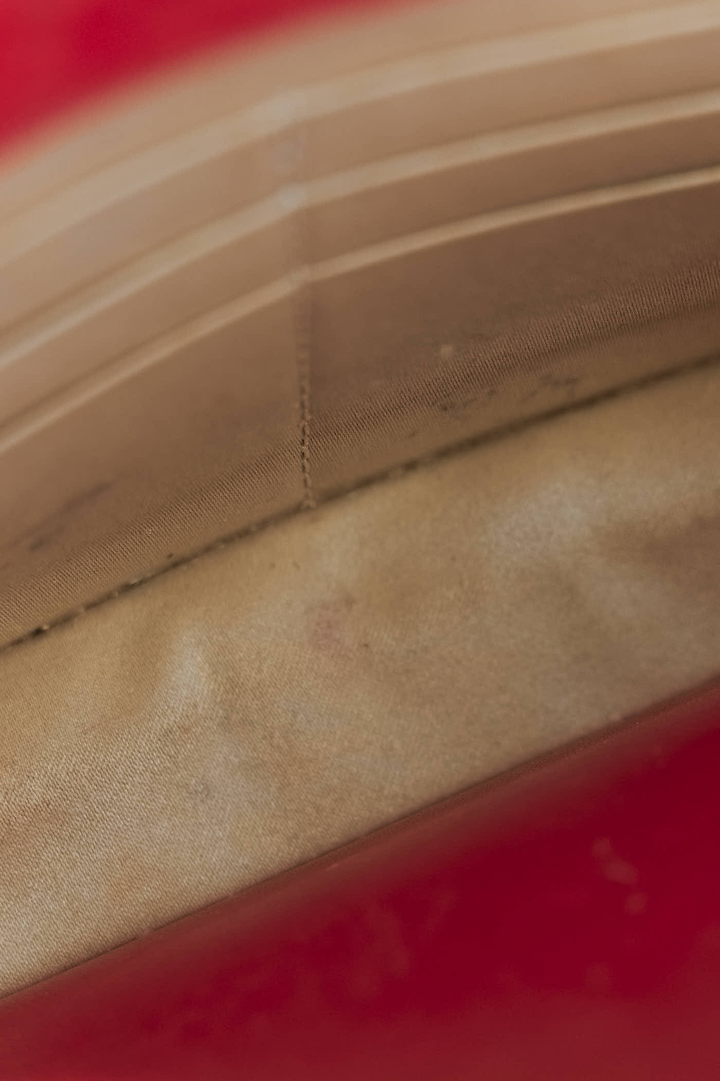 Chanel Golden Class Red Wallet On Chain