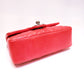 Chanel Matelasse Chain Mini Orange Lambskin Handbag