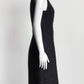 Chanel Navy Wool Sheath Dress 38
