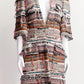 Chanel Paris-Dubai Fantasy Tweed Coat FR40