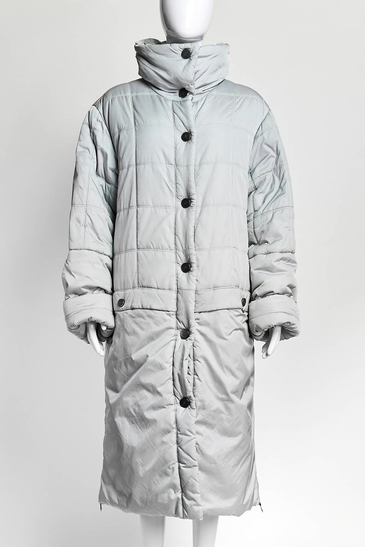 Chanel Sports Quilted Long Puffer Coat