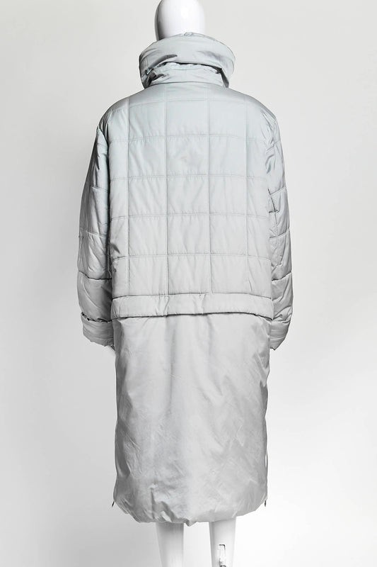 Chanel Sports Quilted Long Puffer Coat