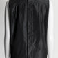 Chanel Vintage Black Silk Sleeveless Blouse with Buttons Detail 38