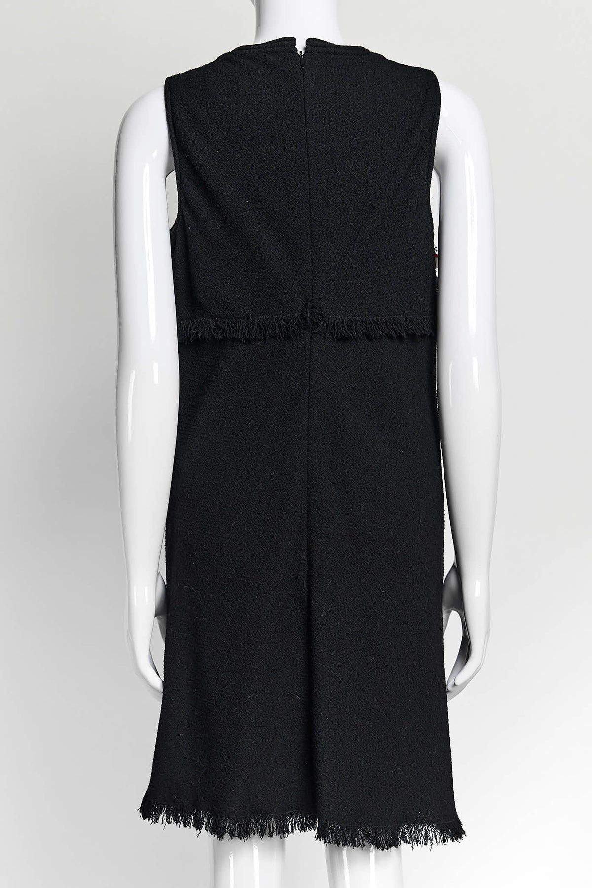 Chanel Wool mid-length Dress with Sequin Detail 40