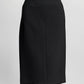Chanel black pencil skirt 42