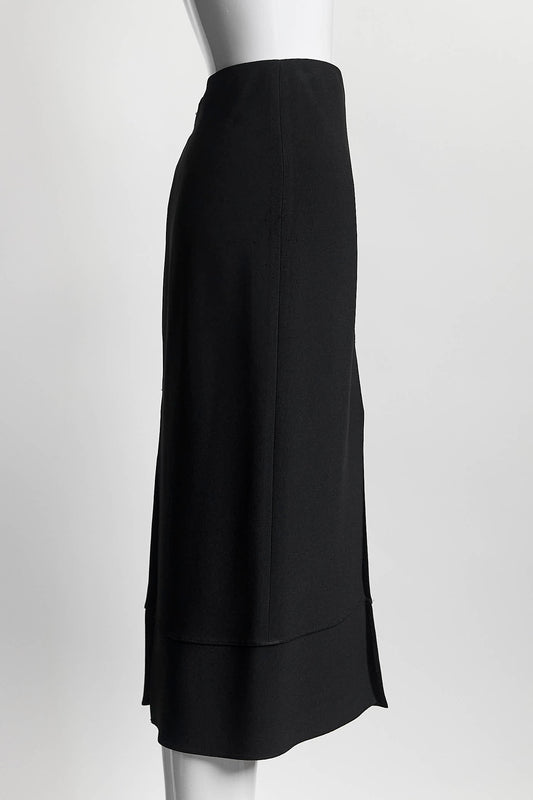 Chloe Black Knee length Skirt 38
