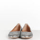 Chloe Silver Sparkle Flats 41