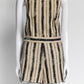 Christian Dior Beige/Navy Striped Romper 2020 Spring/Summer