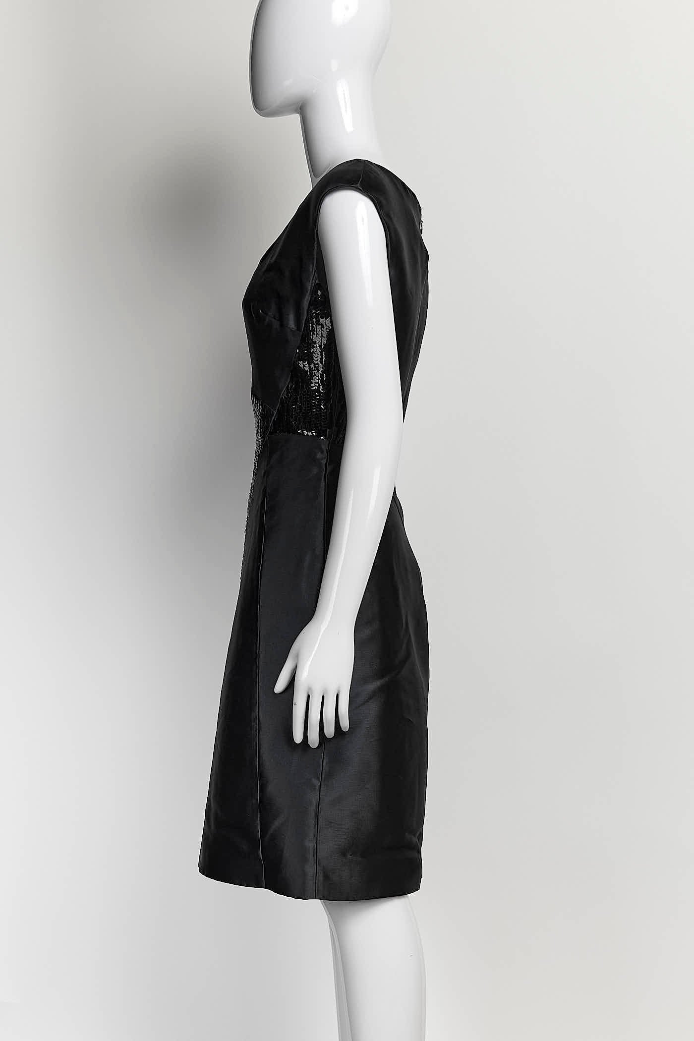 Christian Dior Black Sequin Dress