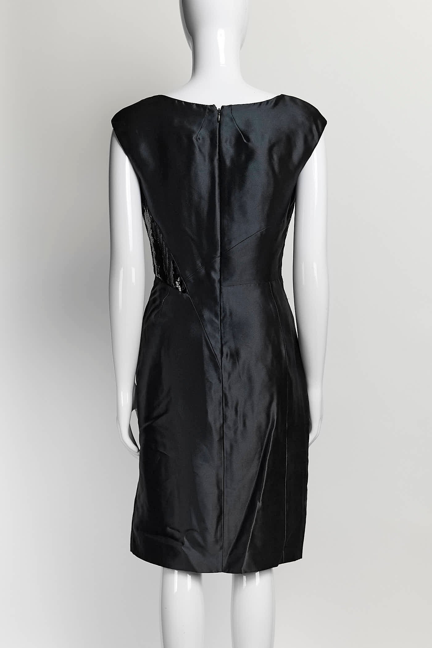 Christian Dior Black Sequin Dress