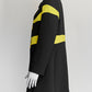 Christian Dior Black/Yellow Coat IT 46