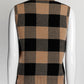 Christian Dior Checked Cashmere Vest FR38