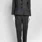 Christian Dior Gery Wool Suit Blazer with Pant 38
