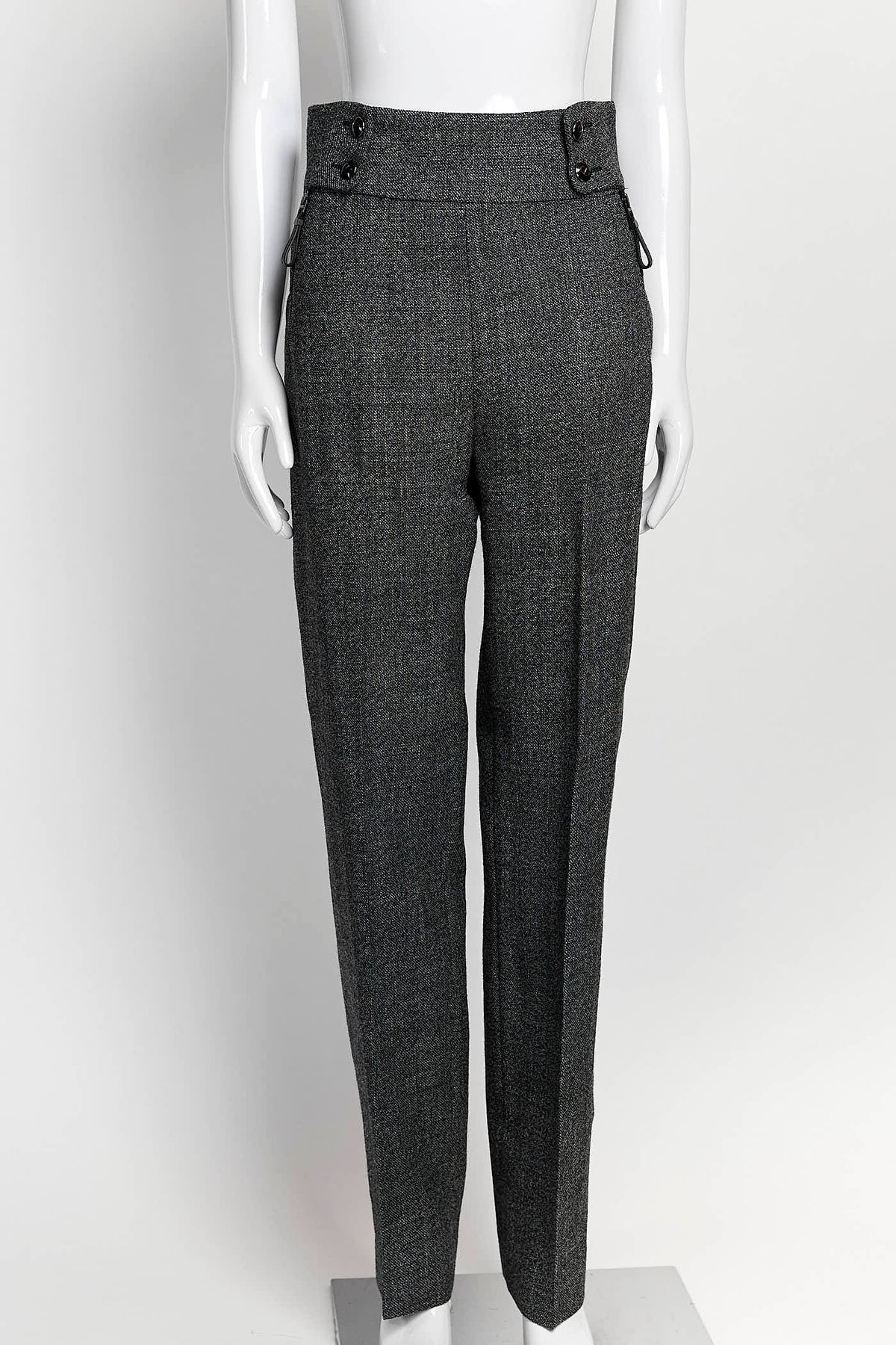 Christian Dior Gery Wool Suit Blazer with Pant 38