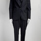 Christian Dior Navy Striped Runway Suit Top/ Blazer/ Pant FR38