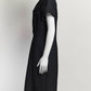 Christian Dior Navy Wool ShortSleeve Dress FR42