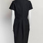 Christian Dior Navy Wool ShortSleeve Dress FR42