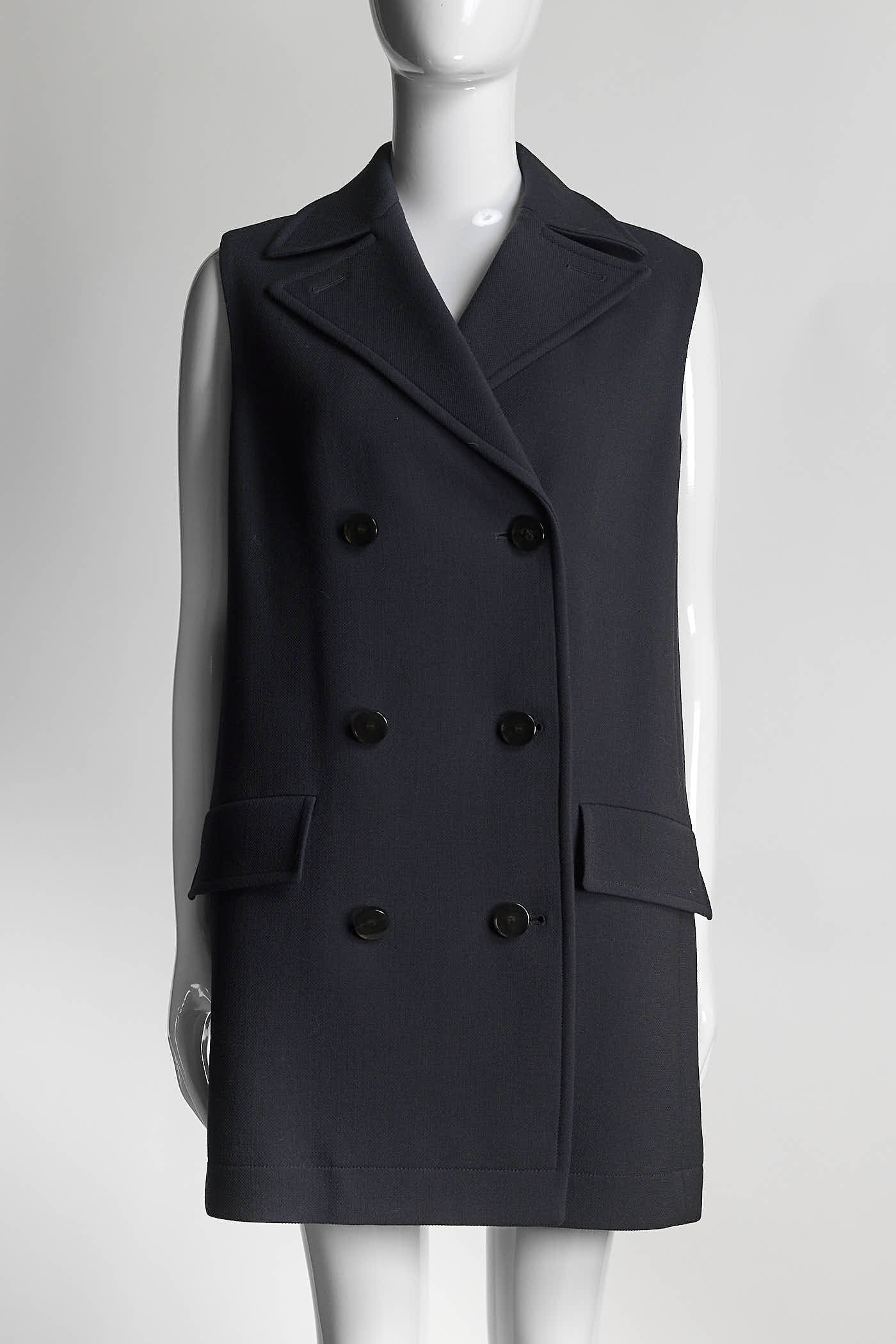 Christian Dior Navy Wool Vest 40