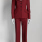 Christian Dior Red Suit FR38