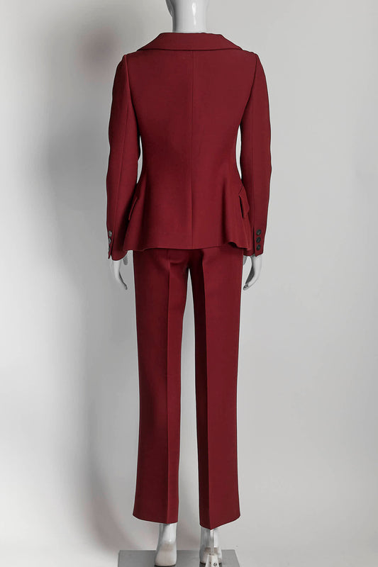 Christian Dior Red Suit FR38