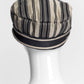 Christian Dior Striped Cotton Bayadere Newsboy Hat 58
