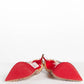 Christian Louboutin Nude Heel w/Spike Studs Heel 37.5