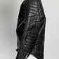 Christopher Kane Black Leather Biker Jacket UK12