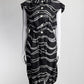 Chanel Black and White Patterned Dress FR38 IT42