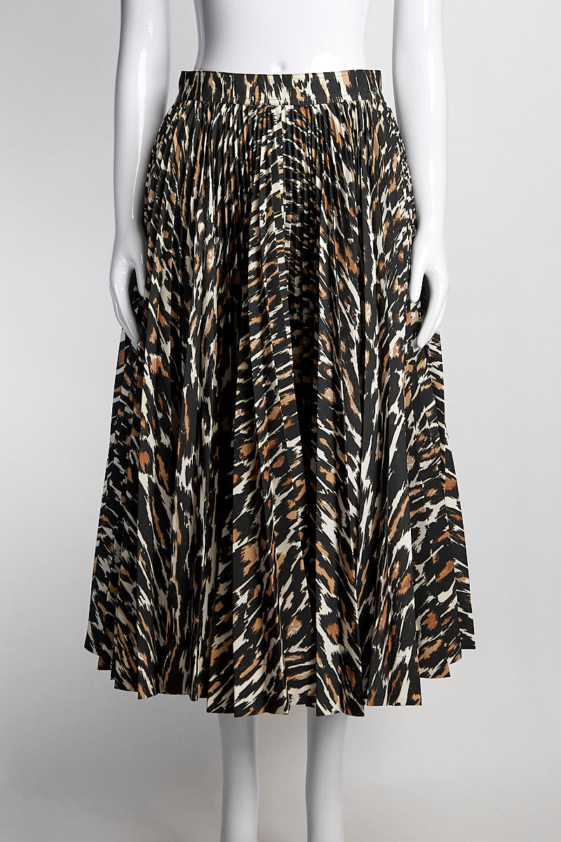 Calvin Klein205W39NYC Animal print Midi Skirt US4