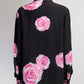 GANNI Pink Roses Blouse