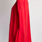 Givenchy Bell Sleeve Red Blouse