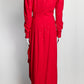 Michael Kors Collection Sequin Detailed Long Sleeve Gown US2