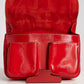 Fendi Top Handle Red Patent Leather F3 Secret Code Bag