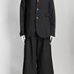 Comme Des Garçons Black Blazer/Pant Suit S