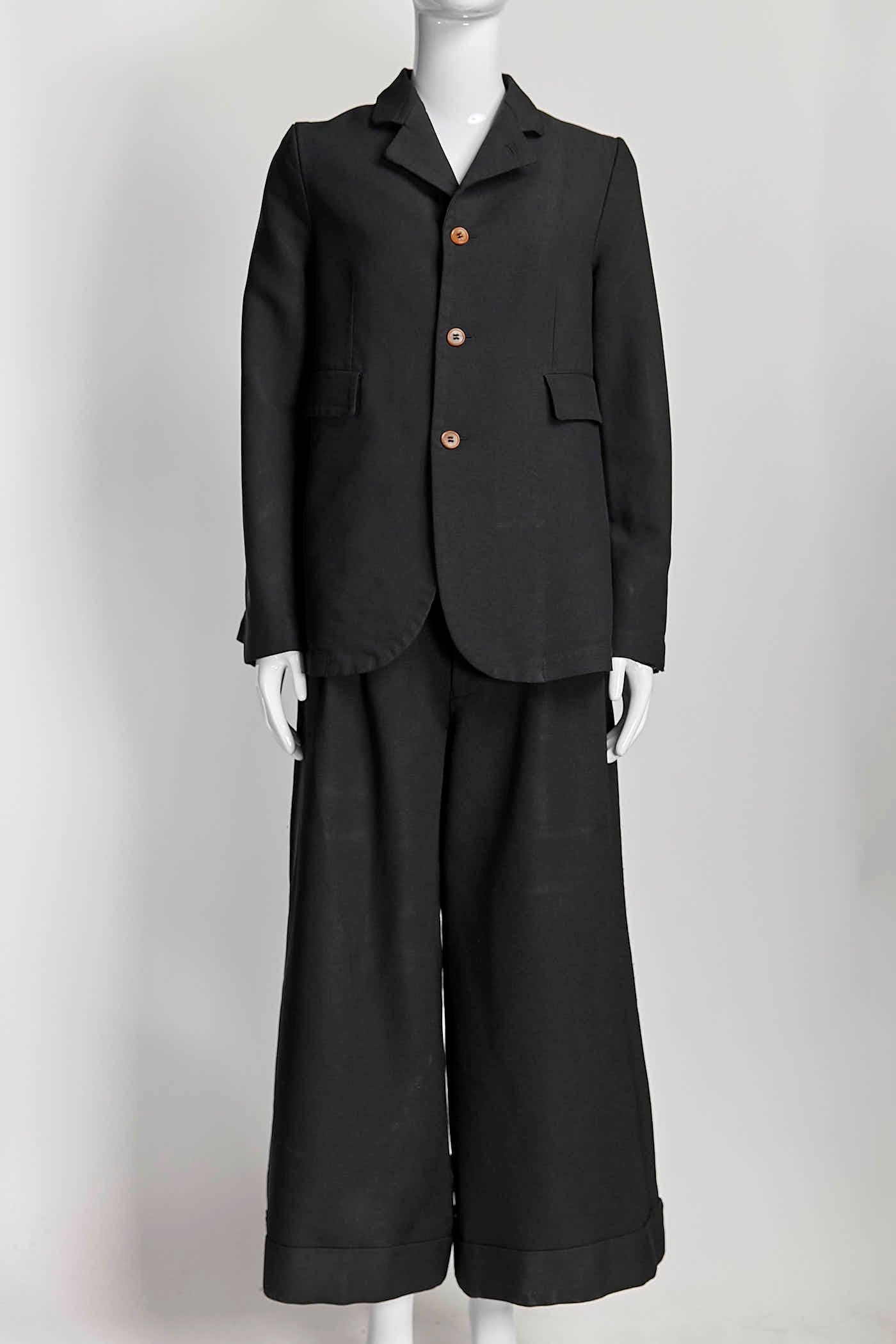 Comme Des Garçons Black Blazer/Pant Suit S