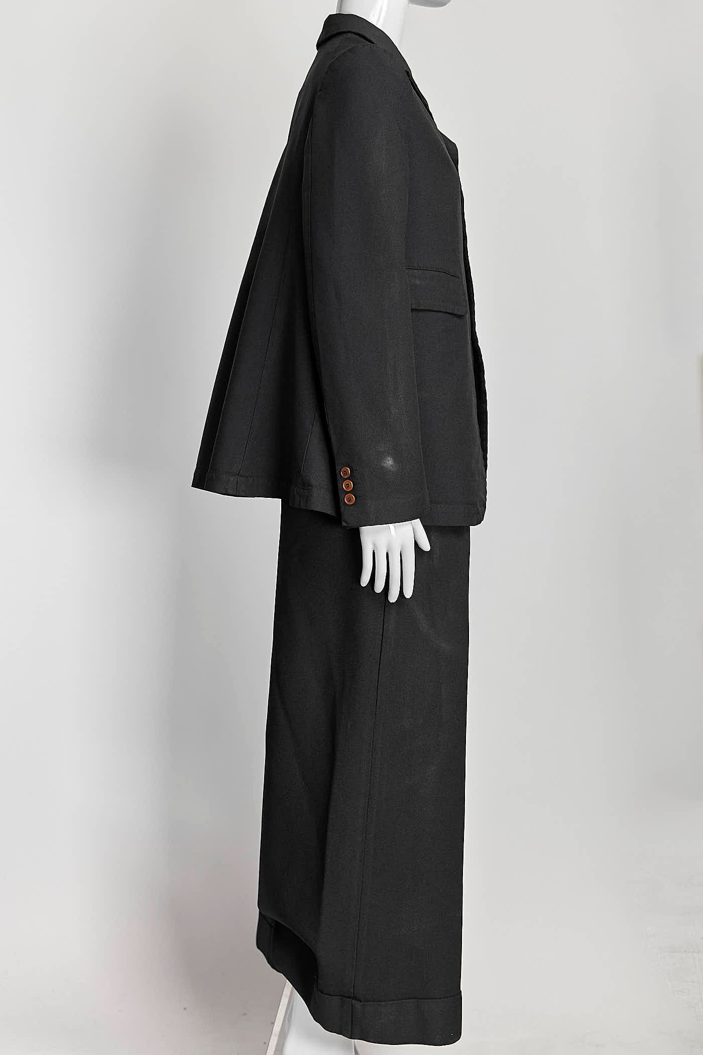 Comme Des Garçons Black Blazer/Pant Suit S