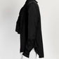 Comme Des Garcons Black Blouse with Tie S