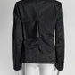 Comme des Garçons Black Blazer with PVC Detail M