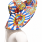 Dolce and Gabbana 2016 Carretto siciliano wide-brim hat w/tags