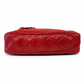 CHANEL RED QUILTED LEATHER VINTAGE CAMERA BAG