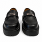 HERMES ICONE LOAFER IN BLACK - SIZE 38