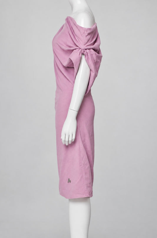 THE ATTICO OFF-SHOULDER PINK DRES -Size S/M