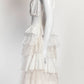 DOLCE & GABBANA White LACE DRESS 42