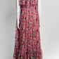 D&G Dolce & Gabbana Pink Floral Silk Dress 40