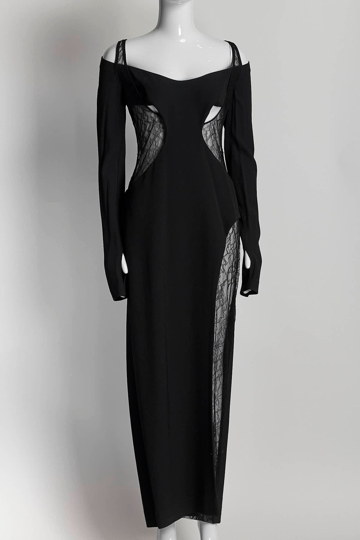 Dion Lee Composite Interlock Black Dress 12