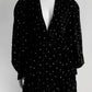 Dodo Baror Black Velvet Mini Dress IT 40