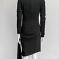 Dolce & Gabbana Black Highneck Dress IT 40