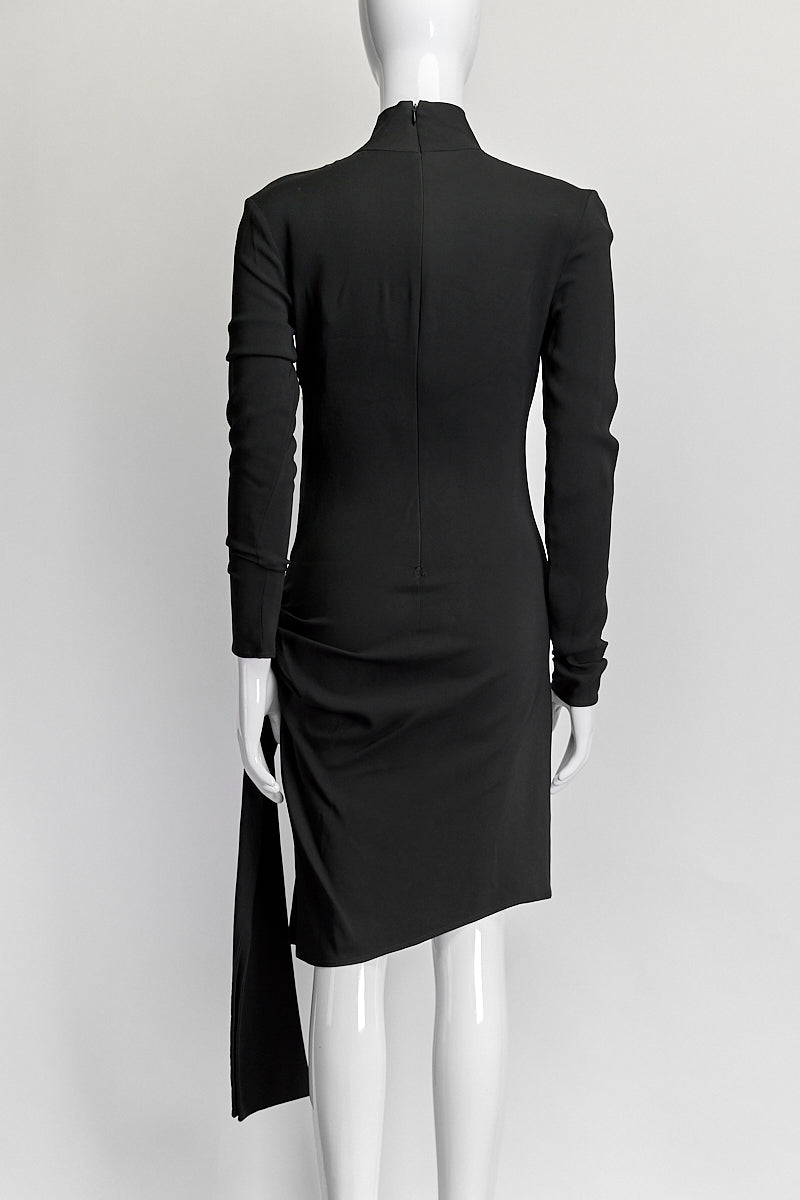 Dolce & Gabbana Black Highneck Dress IT 40