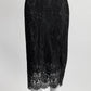 Dolce & Gabbana Black Lace Skirt 38